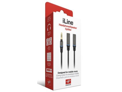 IK Multimedia iLine Headphone Stereo Splitter
