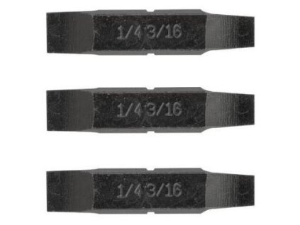 Leatherman 1/4" & 3/16" Flat Screwdriver Bits (3 szt.)