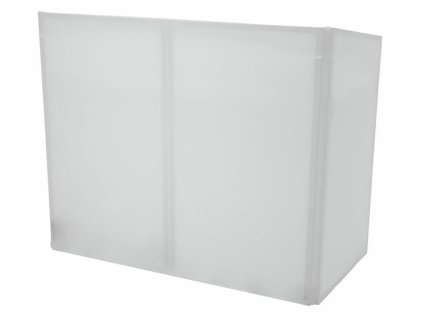 Omnitronic Materiał na parawan DJ, biały