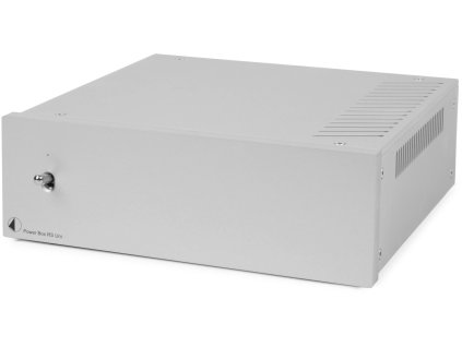 Pro-Ject Power Box RS Uni 1-WAY TT - Liniowy zasilacz do gramofonów (15 V DC) - srebrny