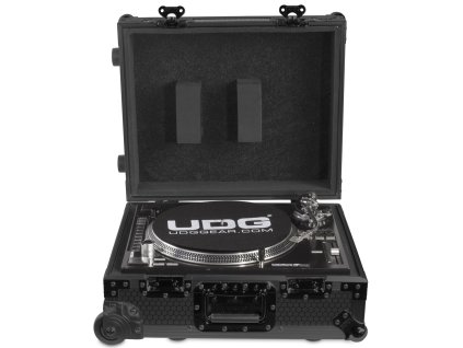 UDG Ultimate Flight Case Multi Format Gramofon Czarny MK2 Plus