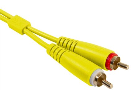 UDG Ultimate Audio Cable Set RCA - RCA Yellow Straight 1,5m