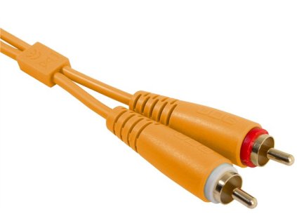 UDG Ultimate Audio Cable Set RCA - RCA Orange Straight 3m