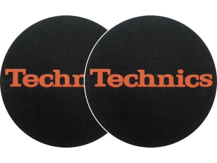 Zomo 2x Slipmaty Technics Logo Red