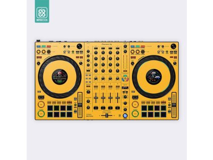 Doto Design Skin DDJ-FLX10 FULL COLORS Dark Yellow
