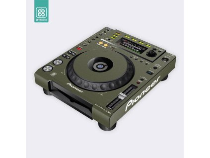 Doto Design Skin CDJ-850 FULL COLORS Army Green