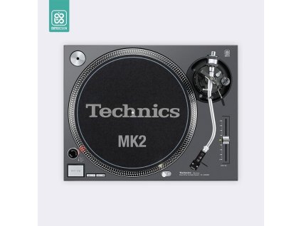 Doto Design Skin SL-1200 / 1210 MK2 FULL COLORS Graphite Grey