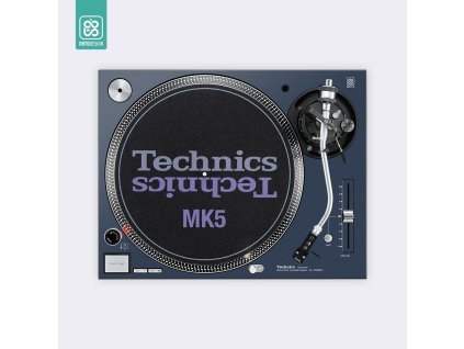 Doto Design Skin SL-1200 / 1210 MK5 FULL COLORS Midnight Blue