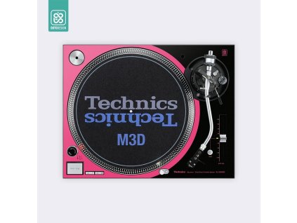 Doto Design Skin SL-1200 / 1210 M3D COLORS DVS Pink