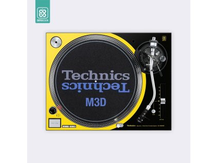 Doto Design Skin SL-1200 / 1210 M3D COLORS DVS Yellow