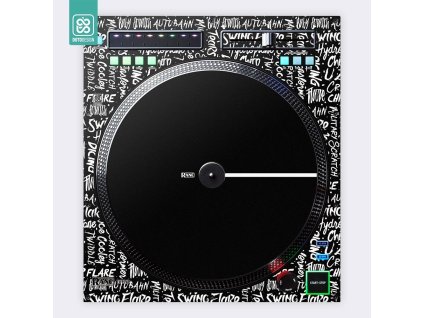 Doto Design Skin Twelve SCRATCH STYLE Black