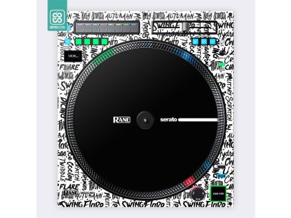 Doto Design Skin Twelve MK2 SCRATCH STYLE White