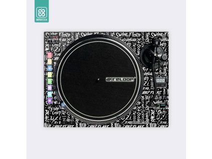 Doto Design Skin RP-8000 MK2 SCRATCH STYLE Black