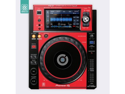 Doto Design Skin XDJ-1000 MK2 COLORS DVS Red