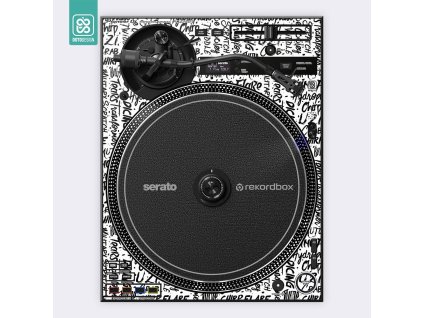 Doto Design Skin PLX-CRSS12 SCRATCH STYLE White