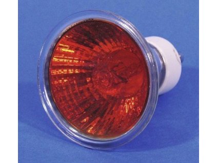 Omnilux 230V/50W GU-10 25, czerwona