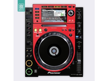 Doto Design Skin CDJ-2000 COLORS DVS Red