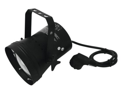 Eurolite PAR 36T SET, czarny, reflektor punktowy