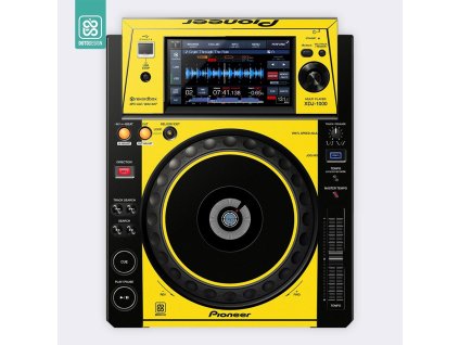 Doto Design Skin XDJ-1000 COLORS DVS Yellow