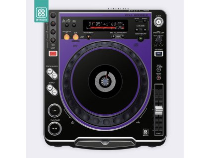 Doto Design Skin CDJ-800 MK2 COLORS DVS Purple
