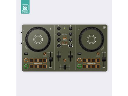 Doto Design Skin DDJ-FLX2 FULL COLORS Army Green