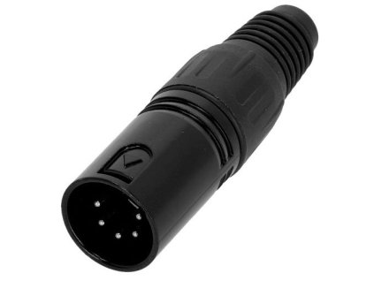 Adam Hall Connectors 4 STAR C XM5 BLK