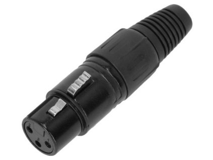 Adam Hall Connectors 3 STAR CX F3 BLK