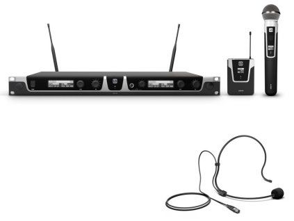LD Systems U508 HBH 2 Bezdrátová mikrofonní sada