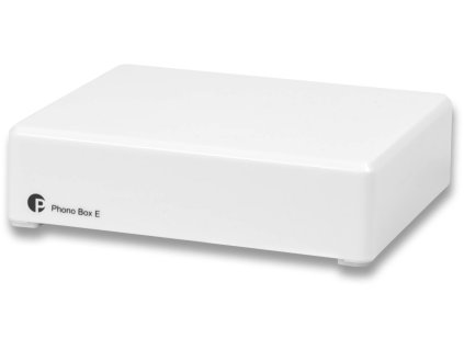 Pro-Ject Phono Box E - przedwzmacniacz gramofonowy MM - biały