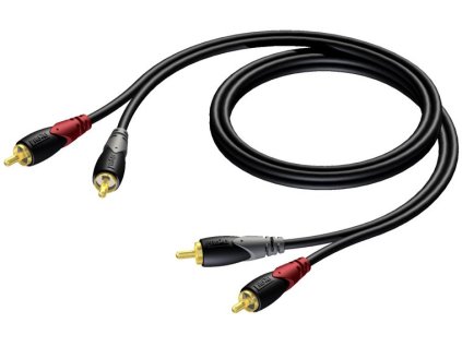 Procab CLA800/3 - 2x RCA - 2x RCA - 3m