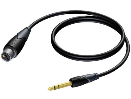 Procab CLA723/1,5 - Jack 6,3 Stereo - XLR F - 1,5m