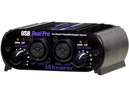 ART Podwójny przedwzmacniacz USB