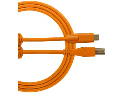 UDG Ultimate Audio Cable USB 2.0 C-B Orange Straight 1,5m