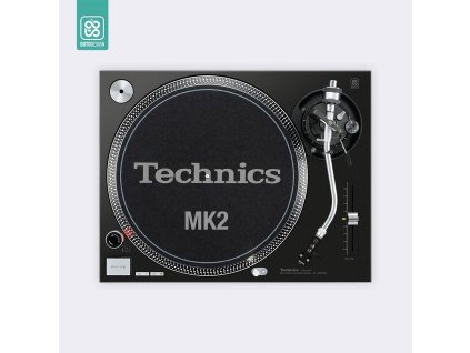 Doto Design Skin SL-1200 / 1210 MK2 DAY & NIGHT Black