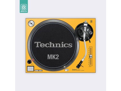 Doto Design Skin SL-1200 / 1210 MK2 FULL COLORS Dark Yellow