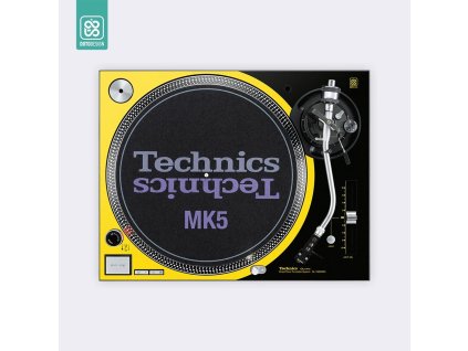 Doto Design Skin SL-1200 / 1210 MK5 COLORS DVS Yellow