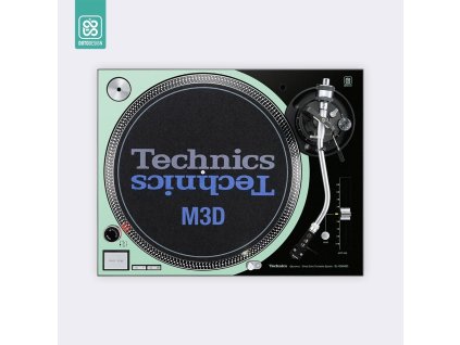 Doto Design Skin SL-1200 / 1210 M3D COLORS DVS Aquamarine