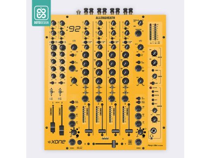 Doto Design Skin XONE 92 FULL COLORS Dark Yellow V.2