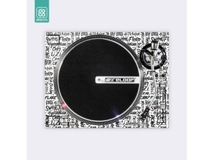Doto Design Skin RP-7000 SCRATCH STYLE White