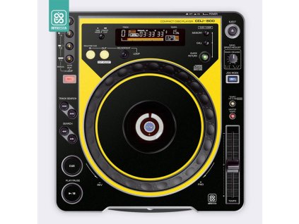 Doto Design Skin CDJ-800 COLORS DVS Yellow