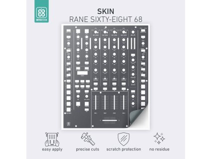 Doto Design Skin Sixty-Eight 68 FULL COLORS Graphite Grey