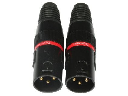 Accu Cable AC-DMXTERM-3/SET terminator DMX 3pin, SET