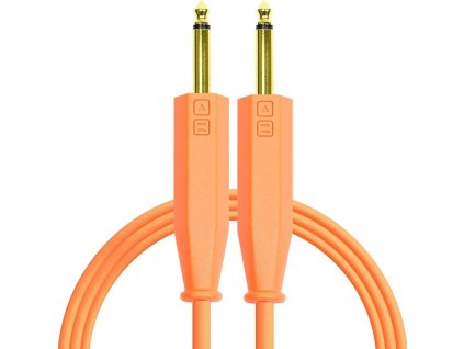 DJ TechTools Chroma Cable 6,3 TS-TS Orange
