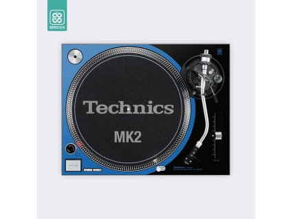 Doto Design Skin SL-1200 / 1210 MK2 COLORS DVS Blue