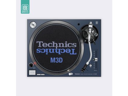 Doto Design Skin SL-1200 / 1210 M3D FULL COLORS Midnight Blue
