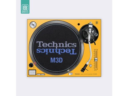 Doto Design Skin SL-1200 / 1210 M3D FULL COLORS Dark Yellow