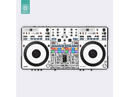 Doto Design Skin DDJ-REV5 SCRATCH STYLE White