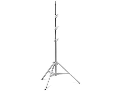 Avenger Baby Stand 30 Silver 300cm Steel Triple Riser