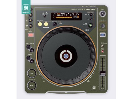 Doto Design Skin CDJ-800 Mash-Up Urban Jungle