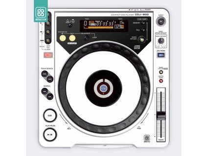 Doto Design Skin CDJ-800 FULL COLORS White